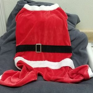 Large Dog Santa costume